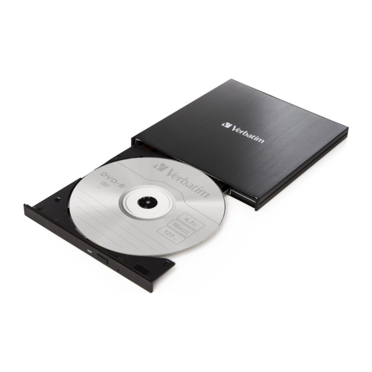 Verbatim Externe Slimline CD/DVD-brander met USB-C-aansluiting