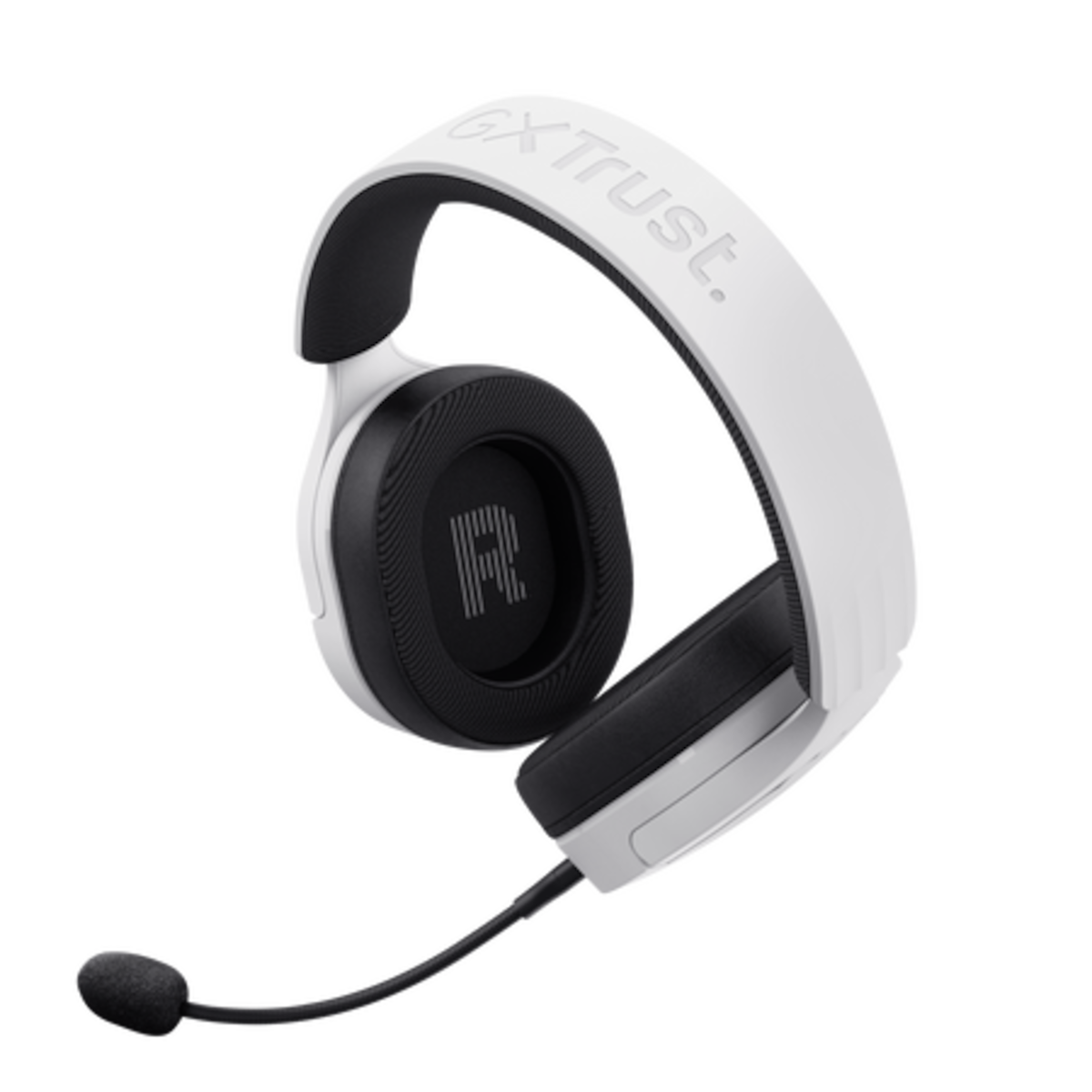 Trust Gaming GXT491W Draadloze Gaming Headset Fayzo Krachtige circumaural draadloze gamingheadset voor een draadloze, meeslepende game-ervaring, wit