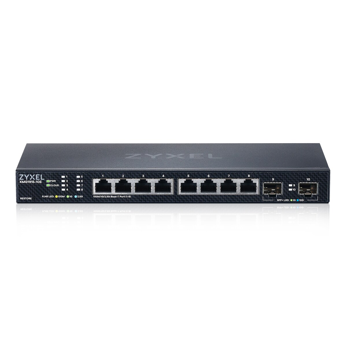 Zyxel XMG1915-10E Smart Managed Switch 8x 2,5G Ethernet, 2x 10G SFP+