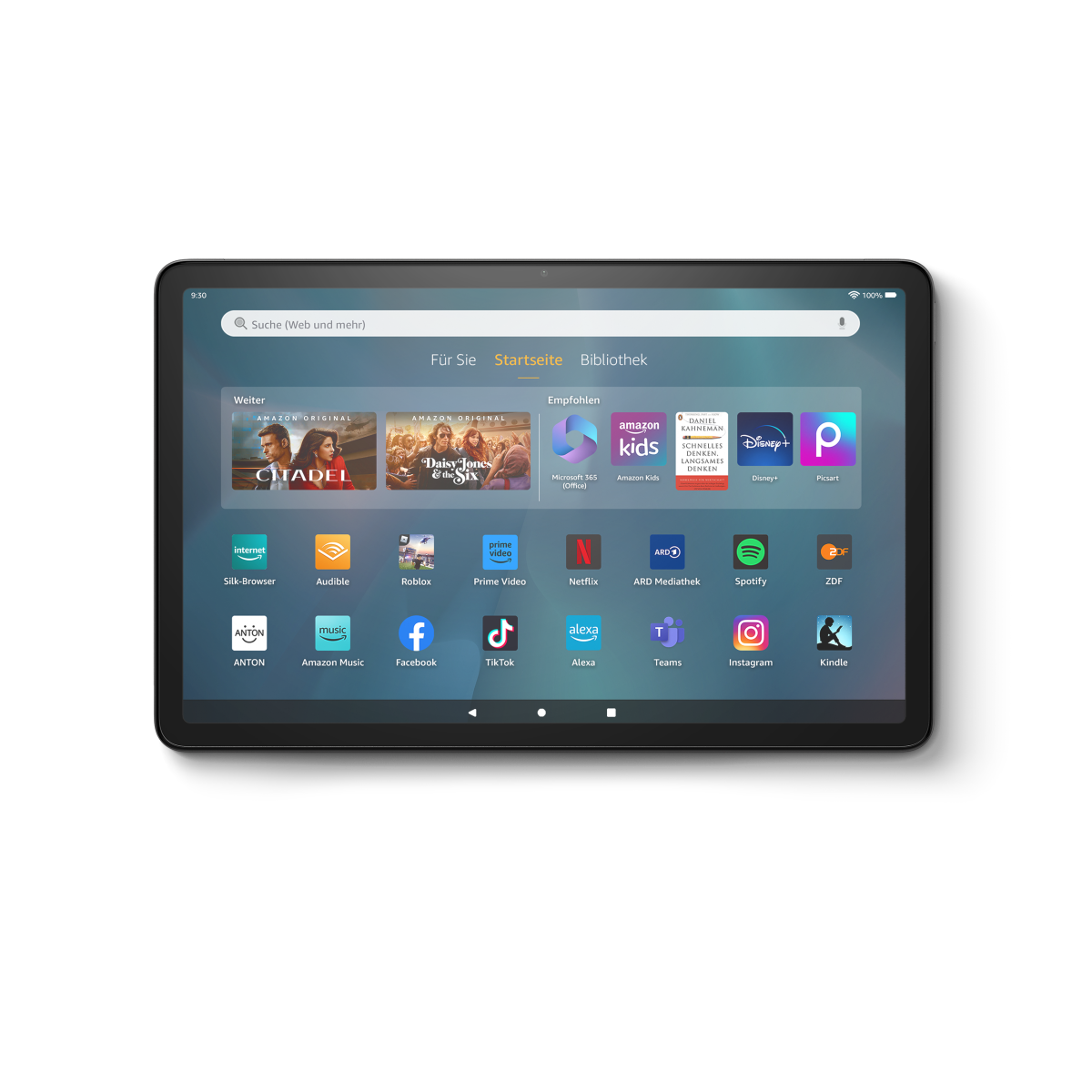 Amazon Fire Max 11 Tablet, grijs met helder 11-inch scherm