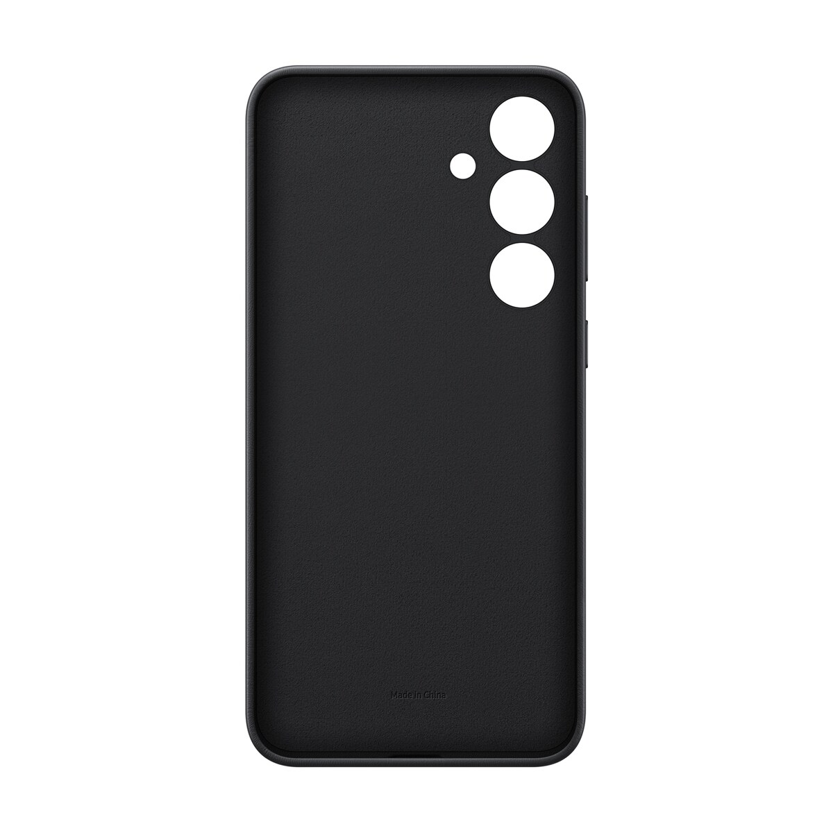 Samsung by Hochuen Vegan Leren Etui voor S24+, Zwart