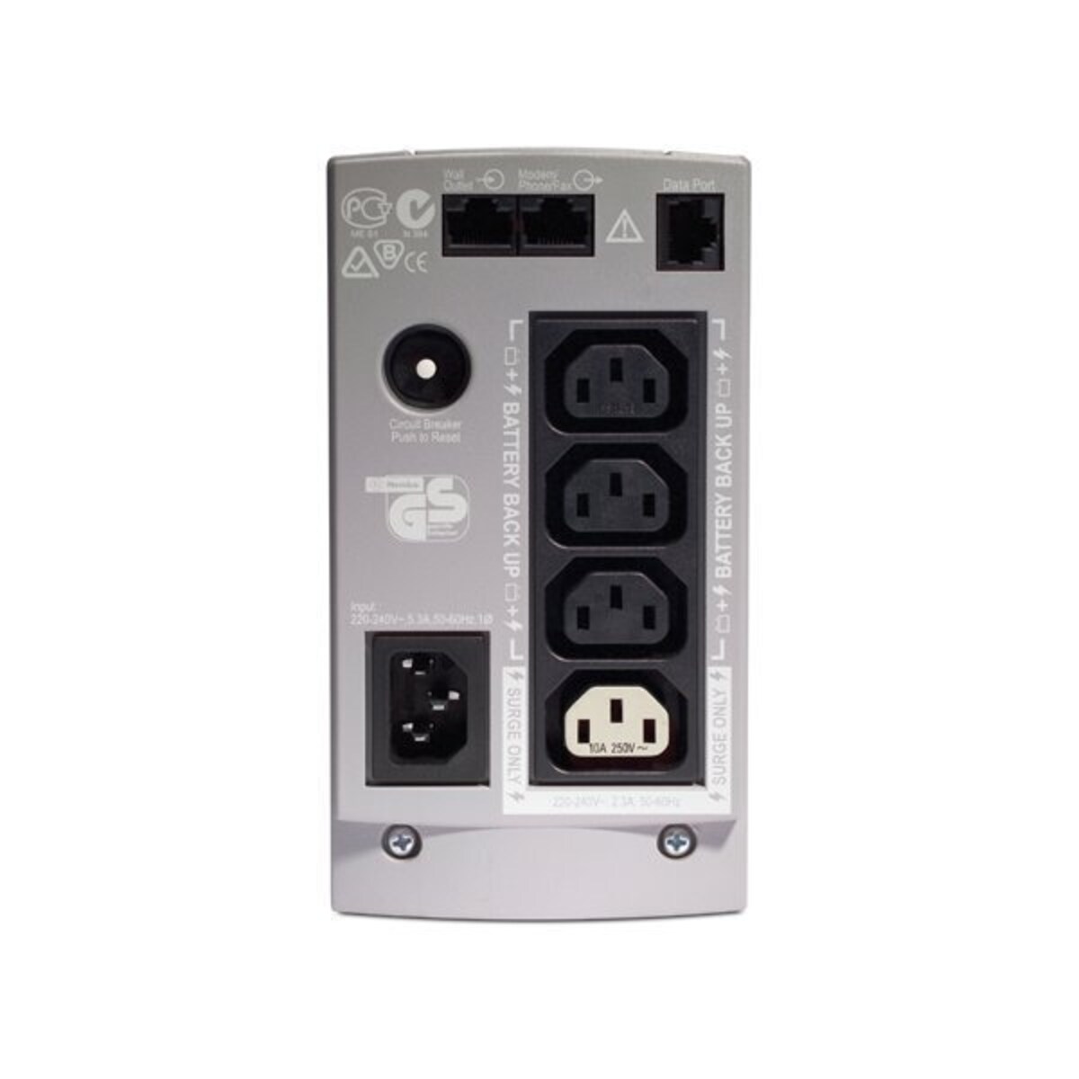 APC BK350EI Back-UPS UPS (350VA / 210W, offline UPS, 4x IEC320 C13)