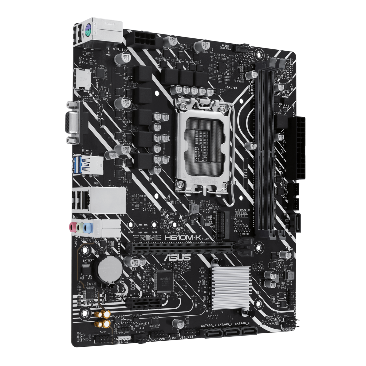 ASUS Prime H610M-K D4 ARGB moederbord