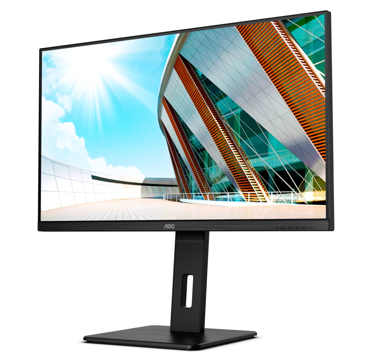AOC U32P2 kantoormonitor - 4K, in hoogte verstelbaar, USB-hub