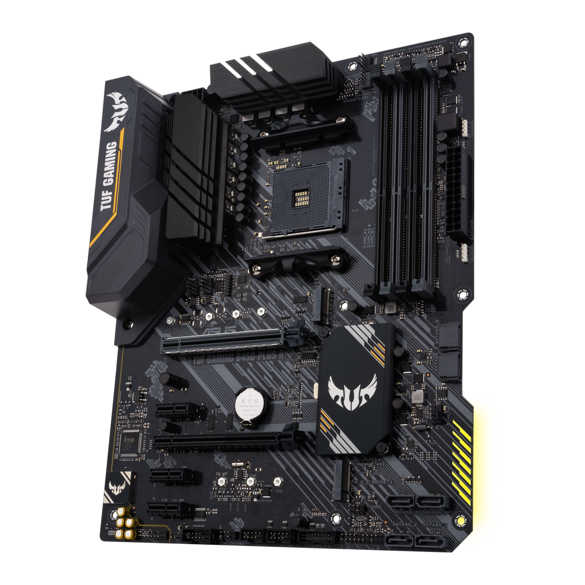 ASUS TUF B450-Plus Gaming II moederbord Socket AM4