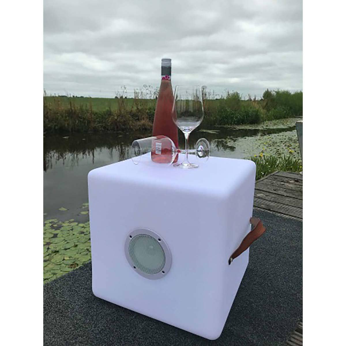 Nedis The.Cube - Veelkleurige LED kubus & Bluetooth-luidspreker