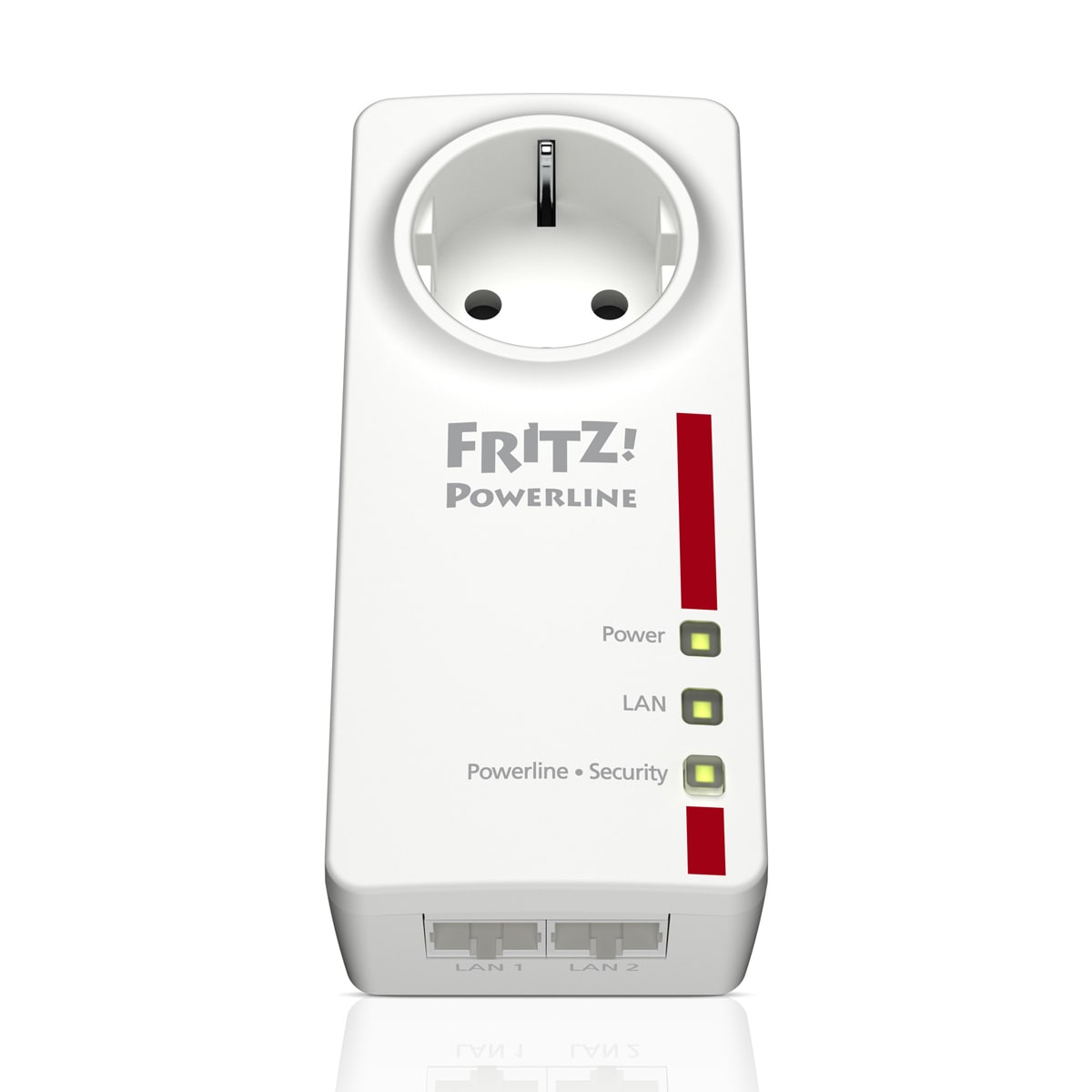 AVM FRITZ!Powerline 1220 Set [1.200 Mbps, 128-bit AES, 2x2 MIMO, Diversity].