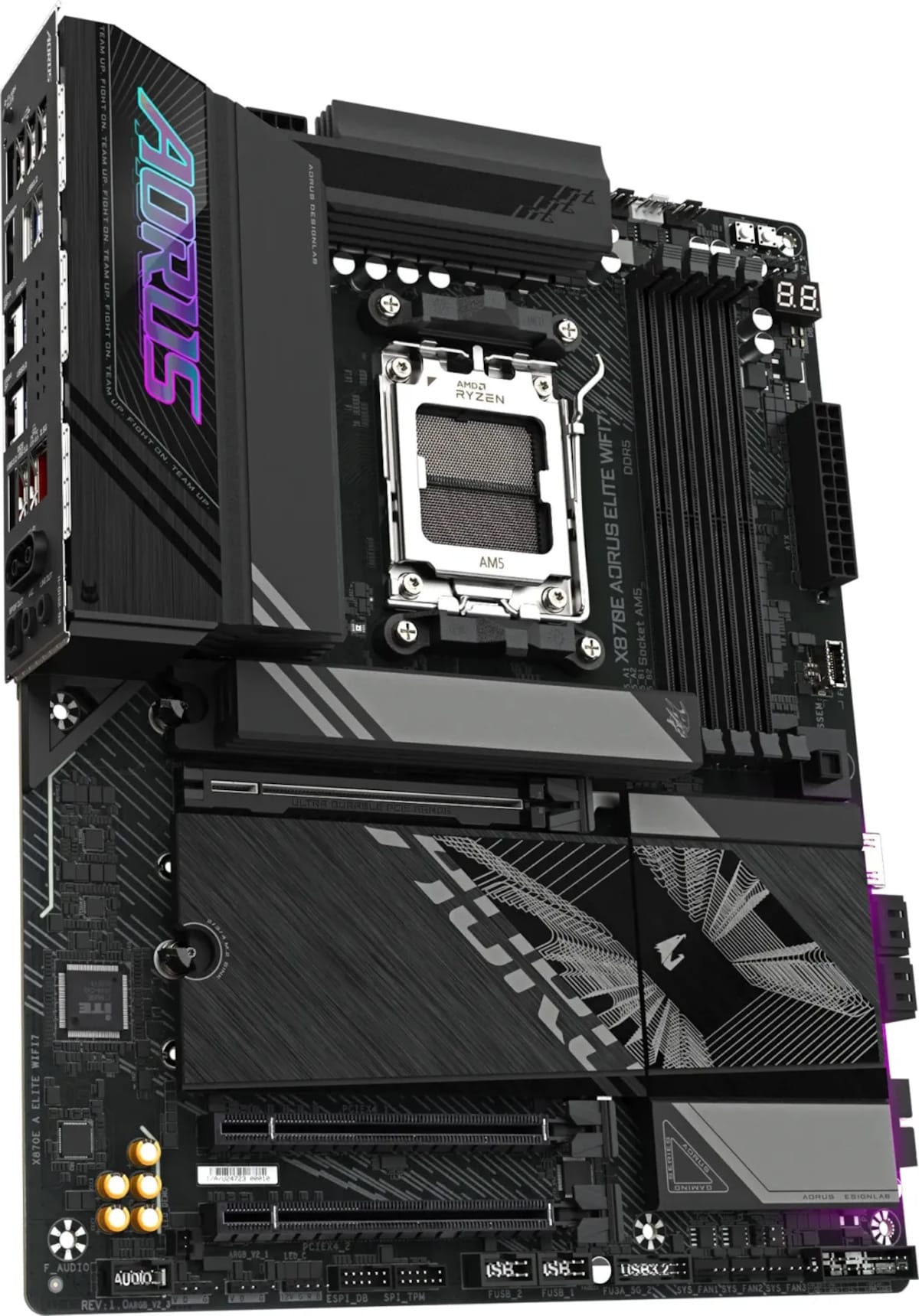 GIGABYTE X870E AORUS Elite WIFI7 Moederbord Socket AM5
