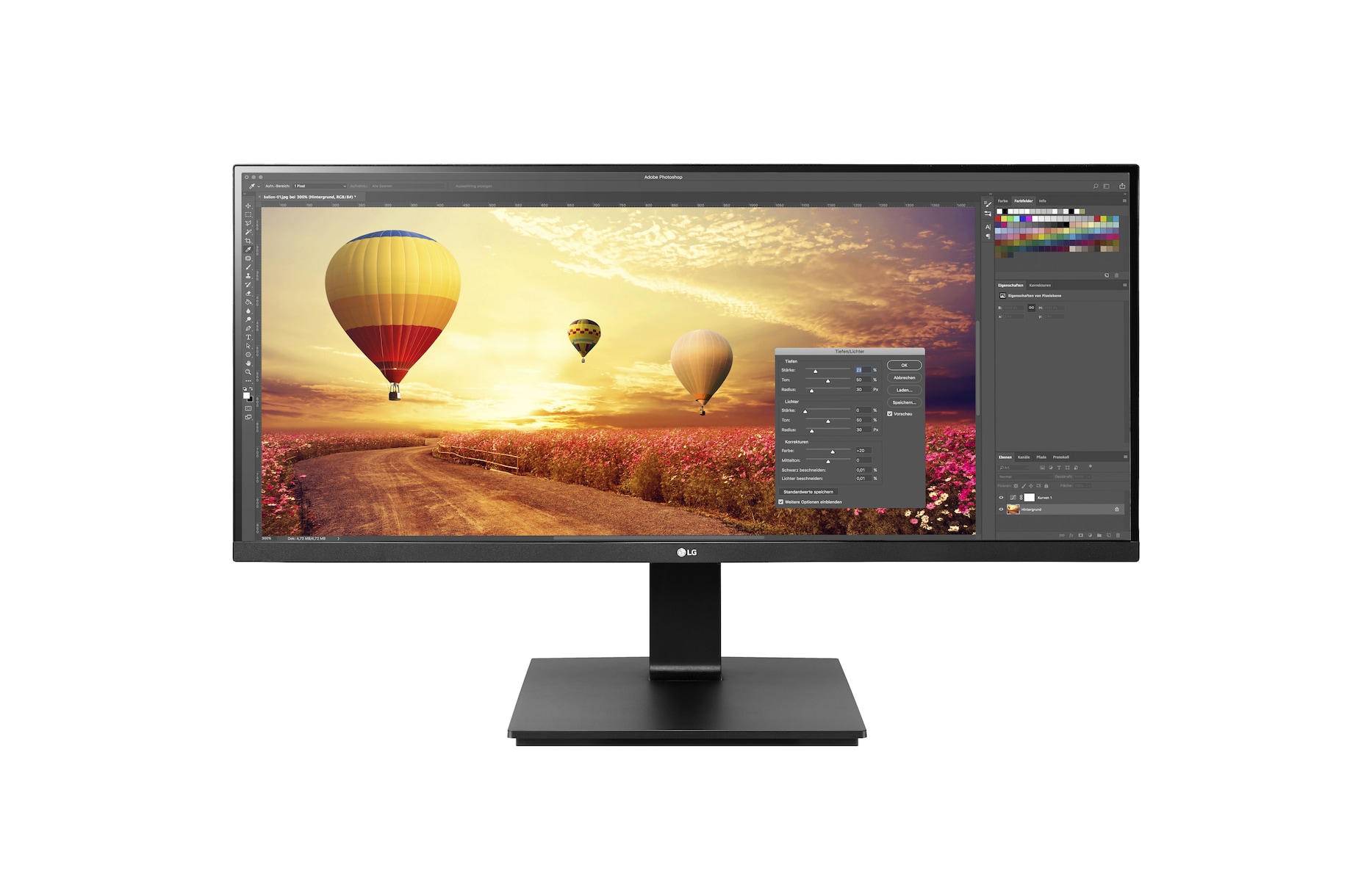 LG 27BA450-B Bedrijfsmonitor 27" (68,6 cm) Full HD IPS, DisplayPort, HDMI, VGA