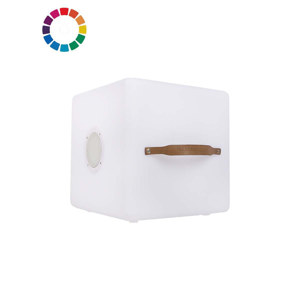Nedis The.Cube - Veelkleurige LED kubus & Bluetooth-luidspreker