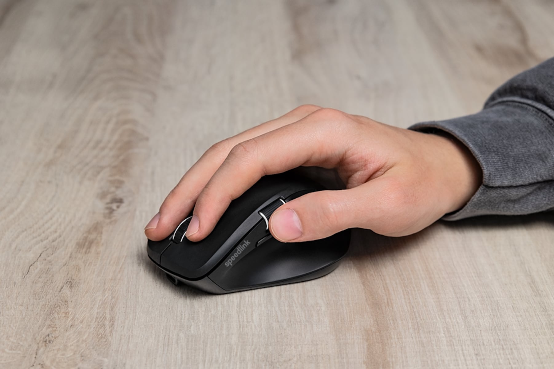 Speedlink LIBERA oplaadbare muis (Draadloos, Bluetooth, Stil, rubber-zwart)