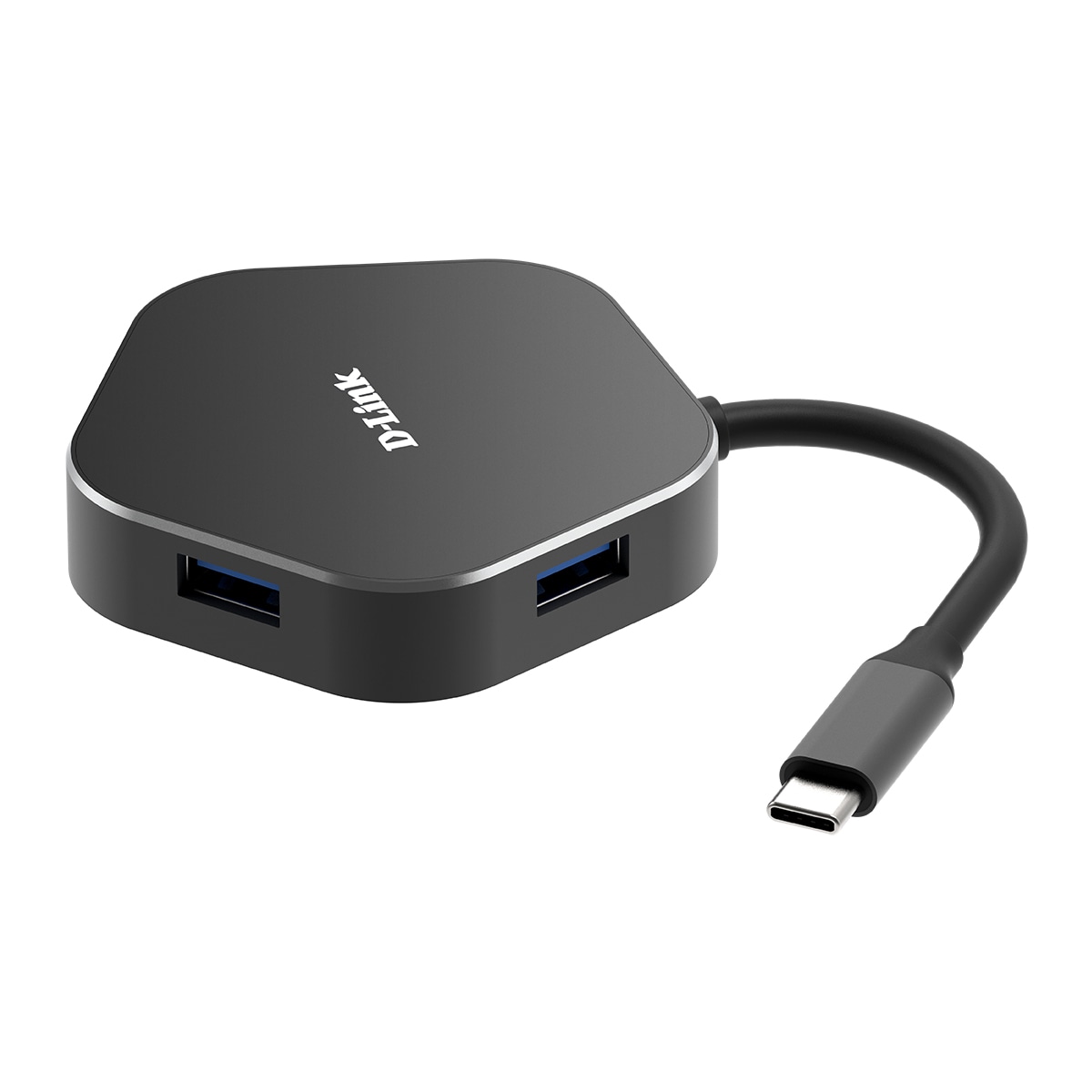 D-Link 4-In-1 USB-C Hub (DUB-M420) [2x USB 3.0, 1x HDMI, 1x USB Type C/Thunderbolt 3]