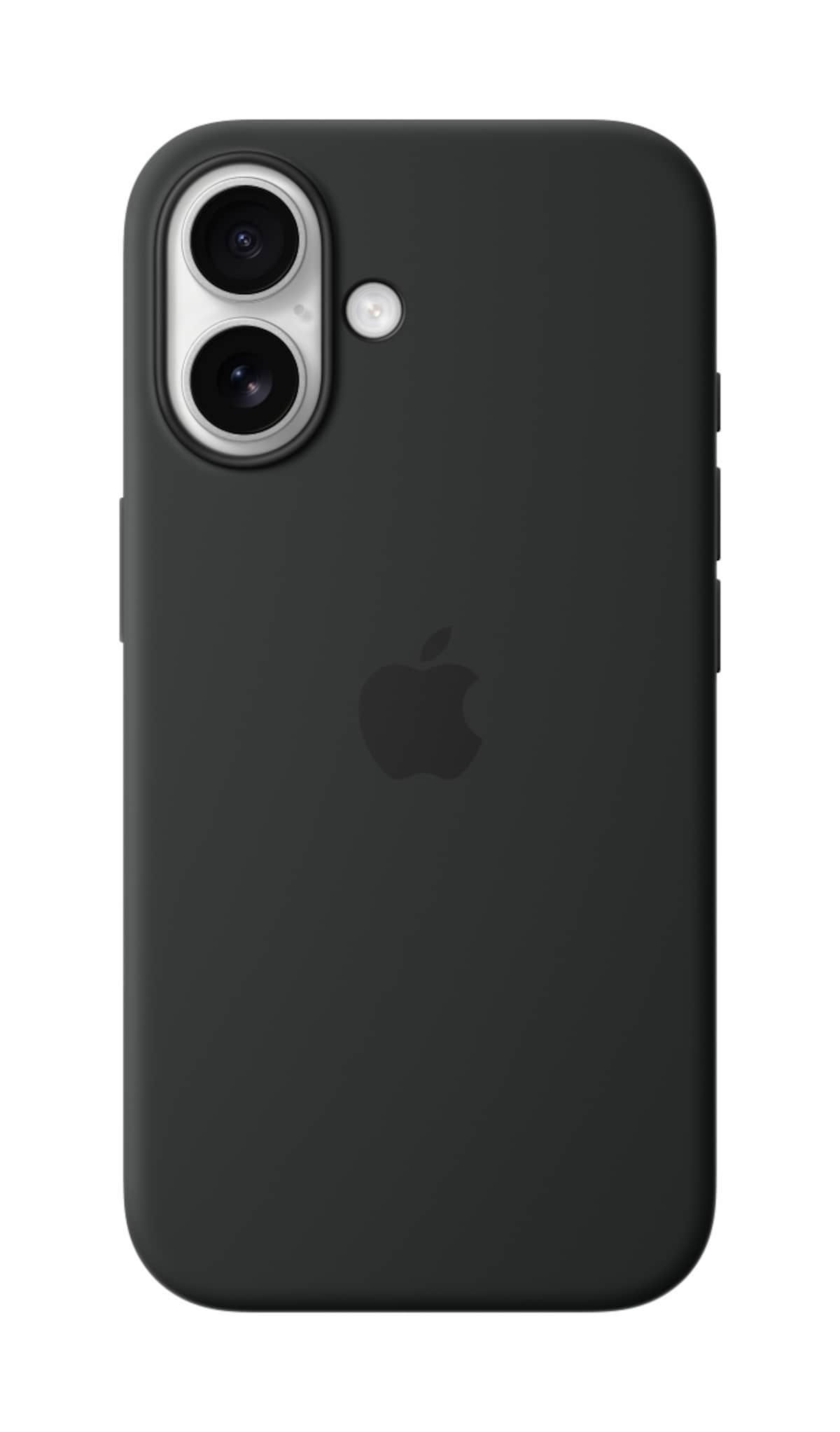 Apple Silicone hoesje iPhone 16 met MagSafe (Zwart)
