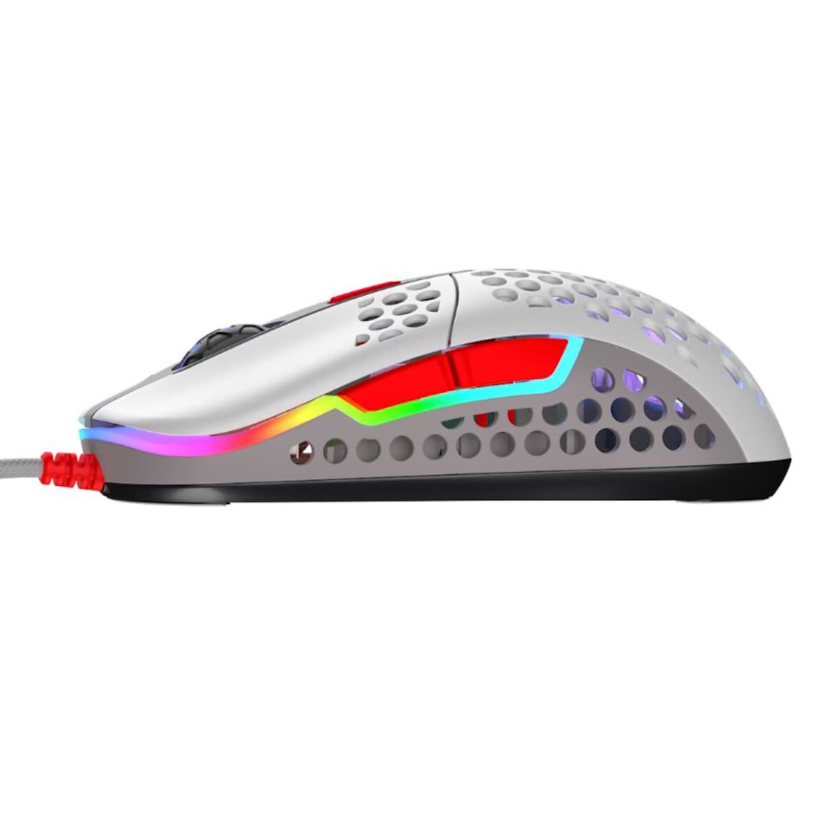 XTRFY M42 Gaming Muis - Optisch, Bedraad, USB, Wit RGB-verlichting