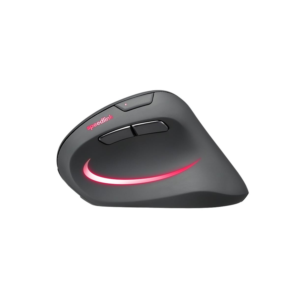 Speedlink PIAVO PRO Verlichte Oplaadbare Verticale Ergonomische muis - draadloos, rubber zwart