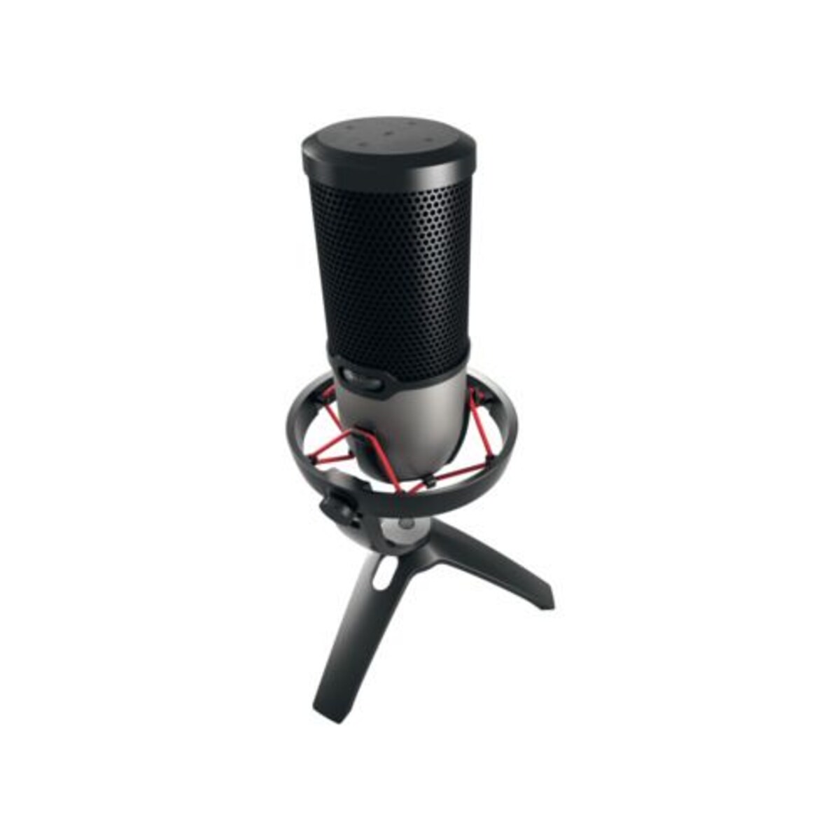 CHERRY UM 6.0 ADVANCED, USB-microfoon voor streaming en kantoor met schokbevestiging