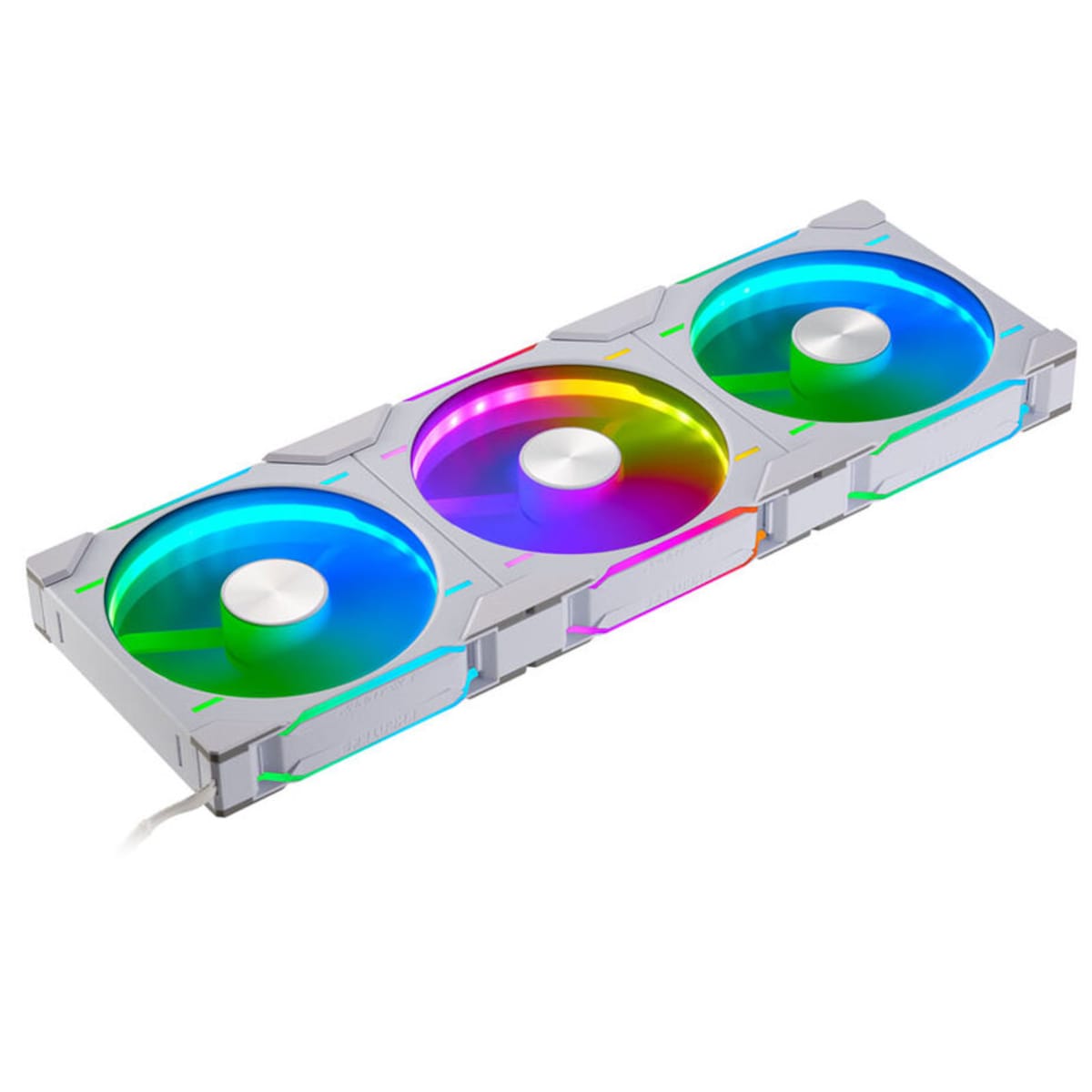 Phanteks D30-140 Reguliere D-RGB wit 3-pak | Kastventilator