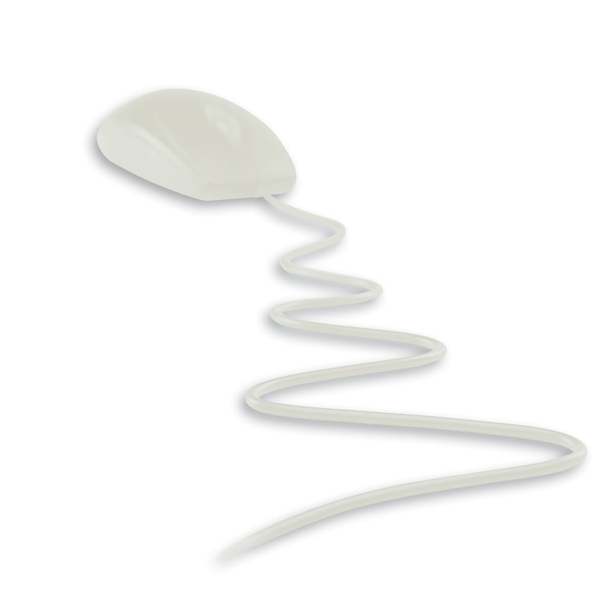 CHERRY optische wielmuis M-5400-0 bedraad, wit-grijs, USB, PS/2-adapter