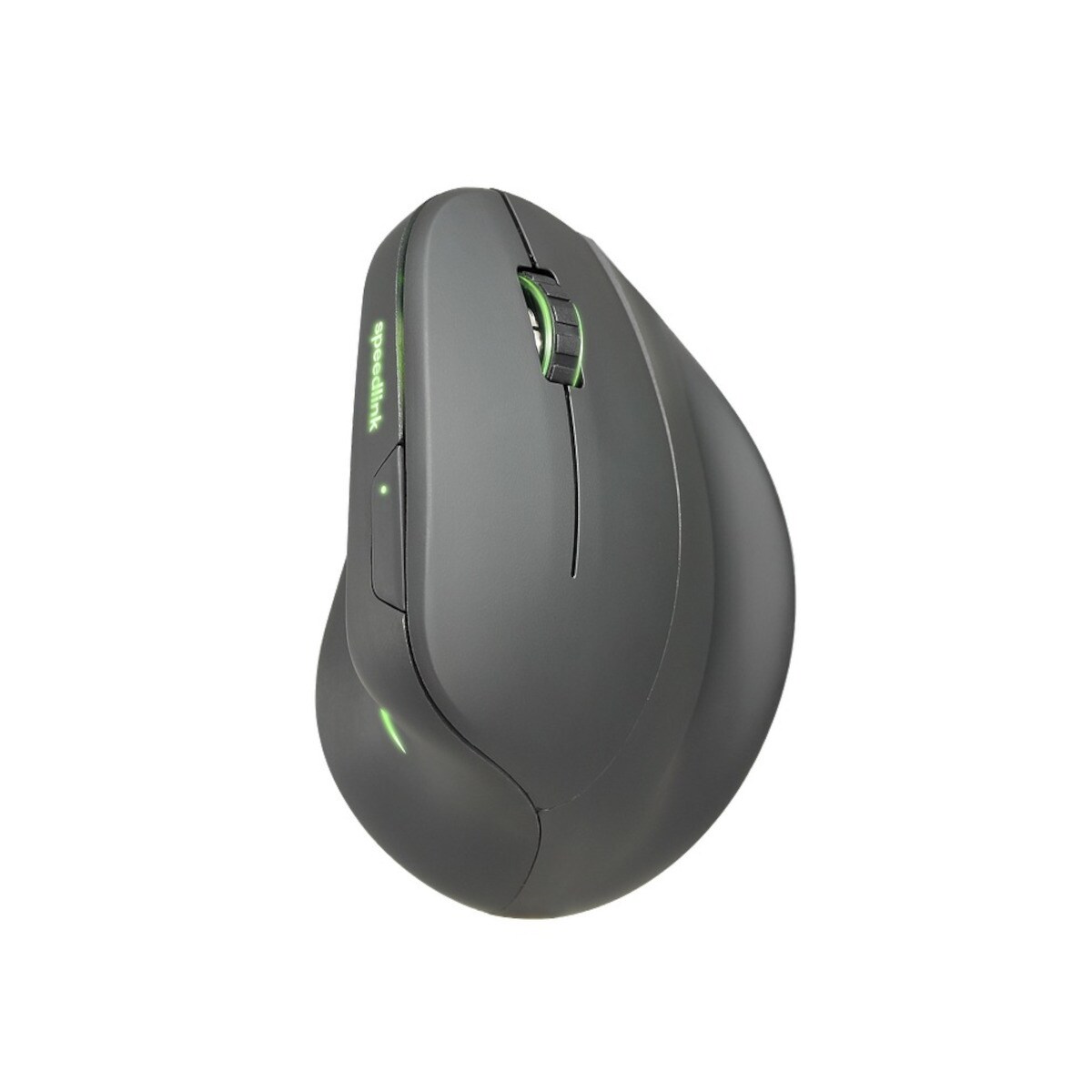 Speedlink PIAVO PRO Verlichte Oplaadbare Verticale Ergonomische muis - draadloos, rubber zwart